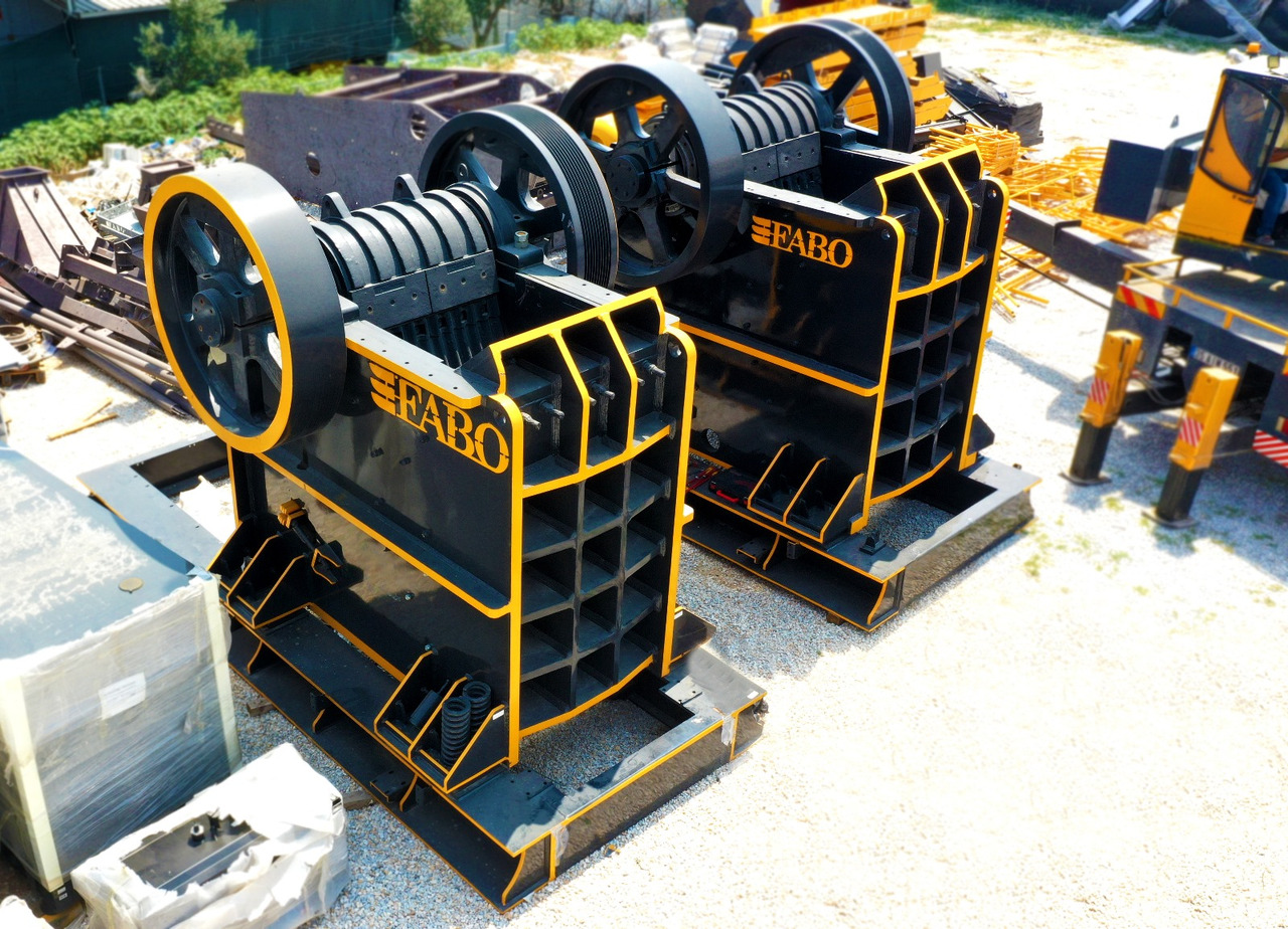 FABO Jaw crusher - Jaw crusher: picture 4 FABO Jaw crusher - Jaw crusher: picture 4