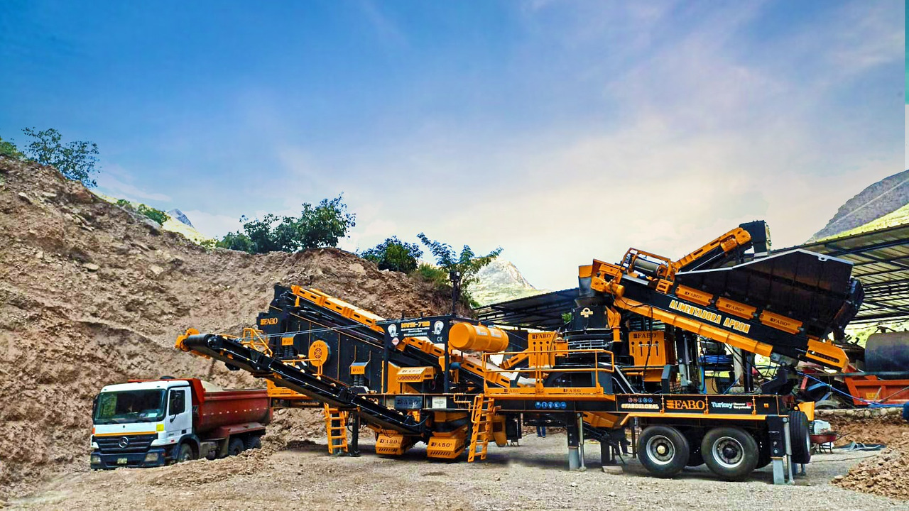 FABO MVSI 700 MOBILE VERTICAL SHAFT IMPACT CRUSHING SCREENING PLANT - Mobile crusher: picture 2 FABO MVSI 700 MOBILE VERTICAL SHAFT IMPACT CRUSHING SCREENING PLANT - Mobile crusher: picture 2