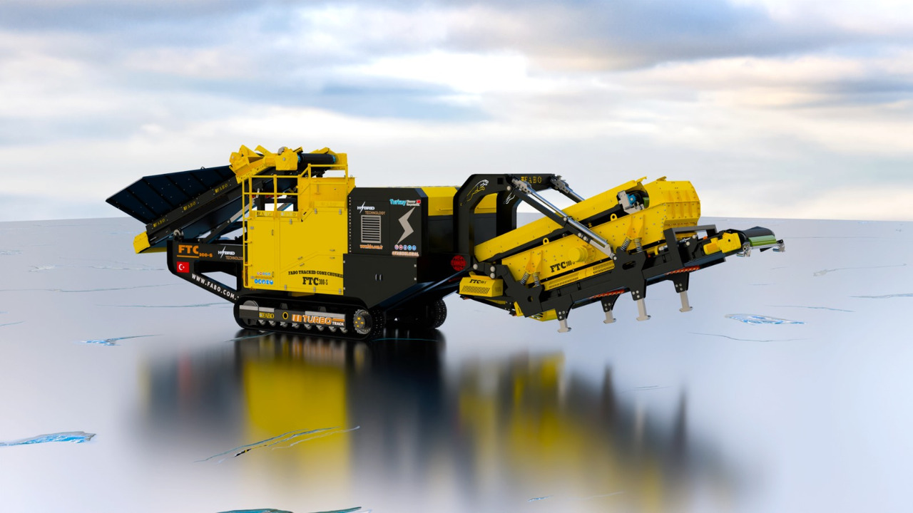 FABO Mobile crusher - Mobile crusher: picture 1 FABO Mobile crusher - Mobile crusher: picture 1