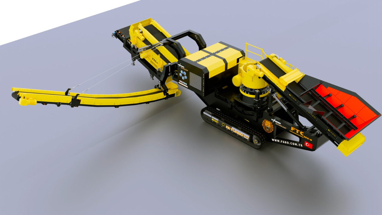 FABO Mobile crusher - Mobile crusher: picture 4 FABO Mobile crusher - Mobile crusher: picture 4