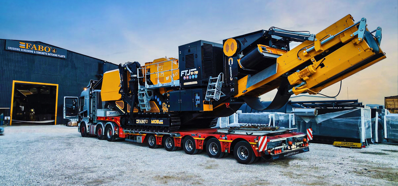 FABO Mobile crusher - Mobile crusher: picture 5 FABO Mobile crusher - Mobile crusher: picture 5