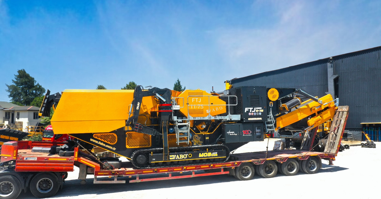 FABO Mobile crusher - Mobile crusher: picture 1 FABO Mobile crusher - Mobile crusher: picture 1