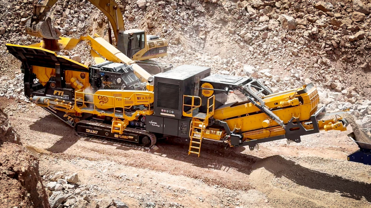 FABO Mobile crusher - Mobile crusher: picture 1 FABO Mobile crusher - Mobile crusher: picture 1