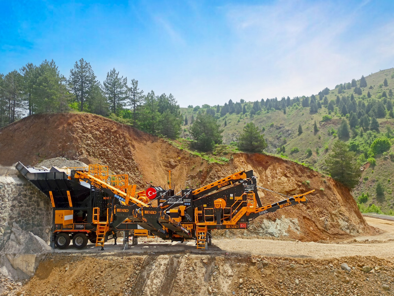 FABO Mobile crusher - Mobile crusher: picture 2 FABO Mobile crusher - Mobile crusher: picture 2