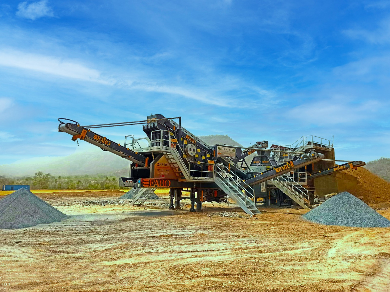 FABO Mobile jaw crusher - Jaw crusher: picture 3 FABO Mobile jaw crusher - Jaw crusher: picture 3