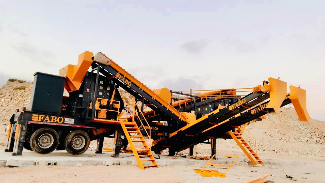 FABO Mobile jaw crusher - Jaw crusher: picture 3 FABO Mobile jaw crusher - Jaw crusher: picture 3
