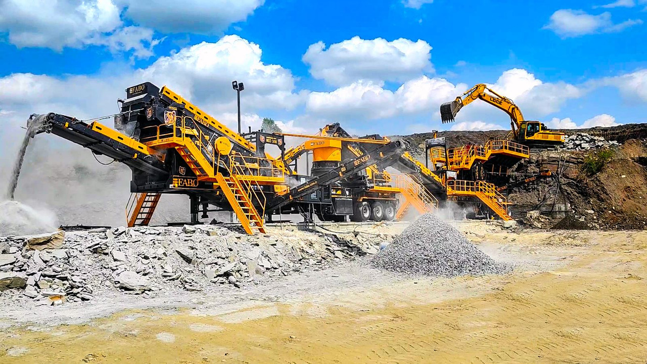 FABO Mobile jaw crusher - Jaw crusher: picture 2 FABO Mobile jaw crusher - Jaw crusher: picture 2