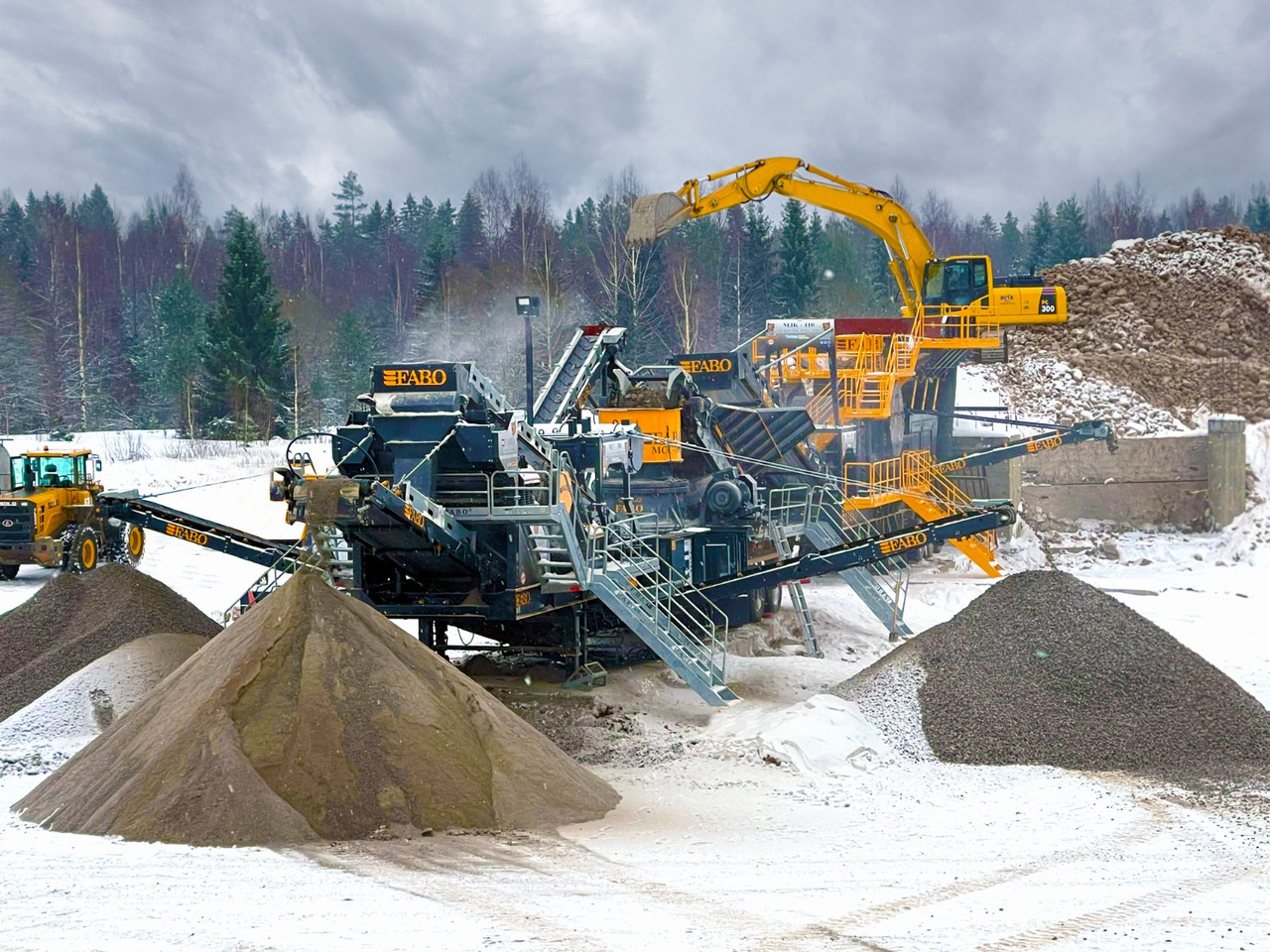 FABO Mobile jaw crusher - Jaw crusher: picture 4 FABO Mobile jaw crusher - Jaw crusher: picture 4