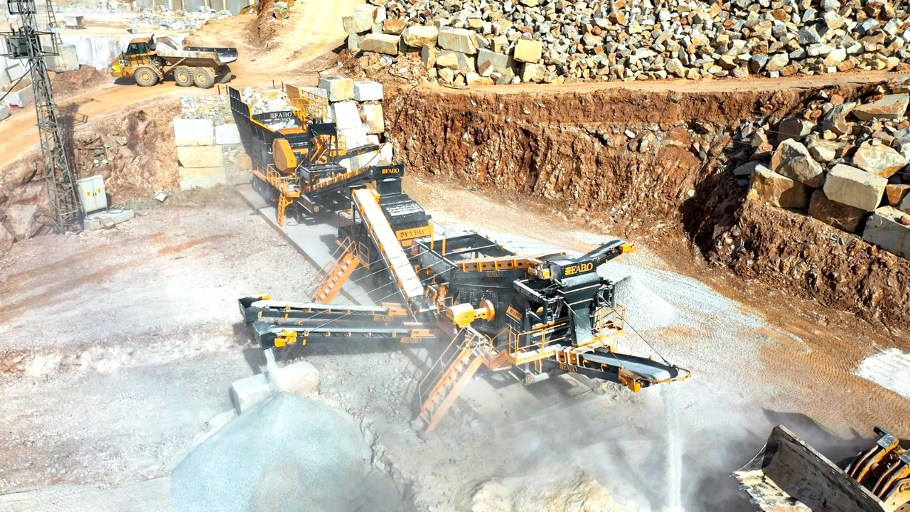 FABO Mobile jaw crusher - Jaw crusher: picture 4 FABO Mobile jaw crusher - Jaw crusher: picture 4
