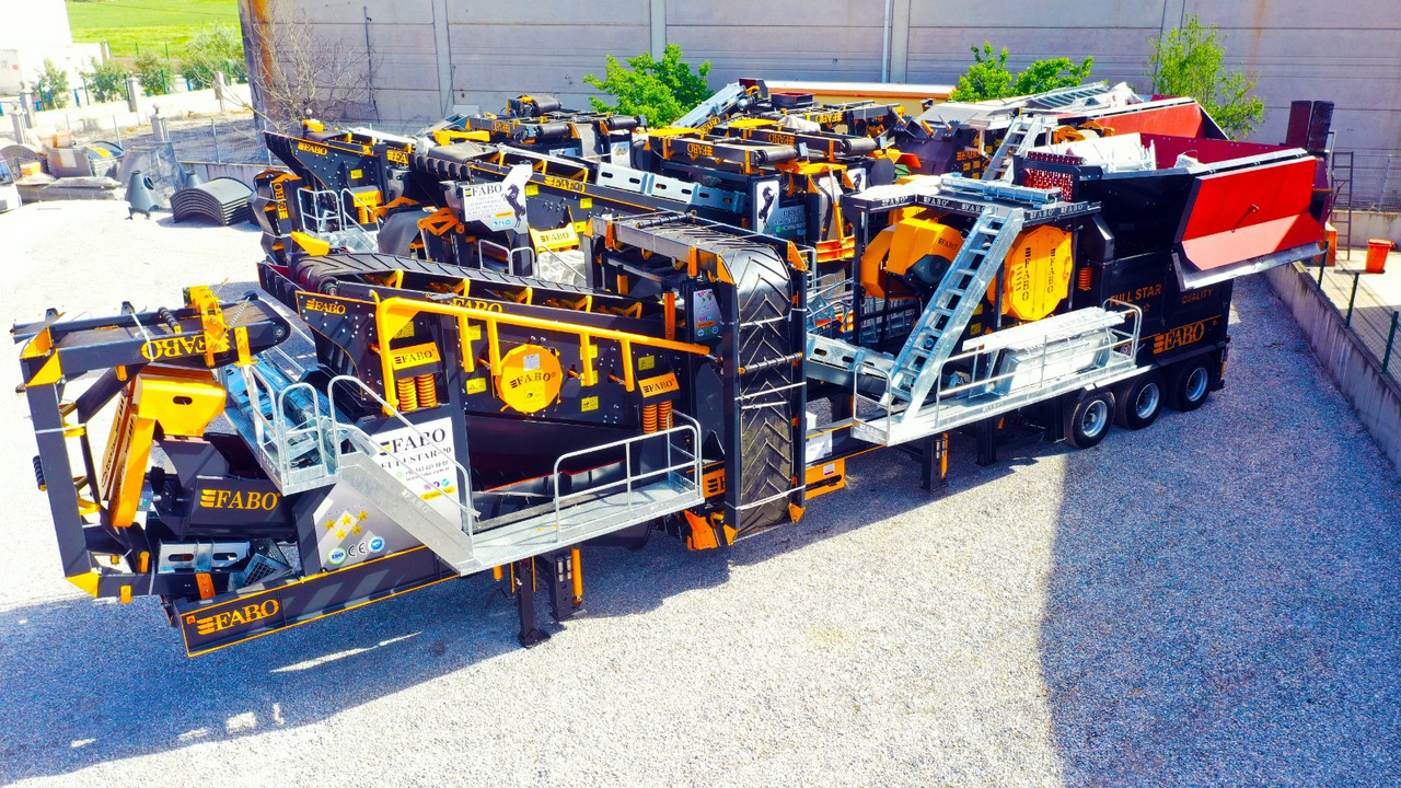 FABO Mobile jaw crusher - Jaw crusher: picture 2 FABO Mobile jaw crusher - Jaw crusher: picture 2