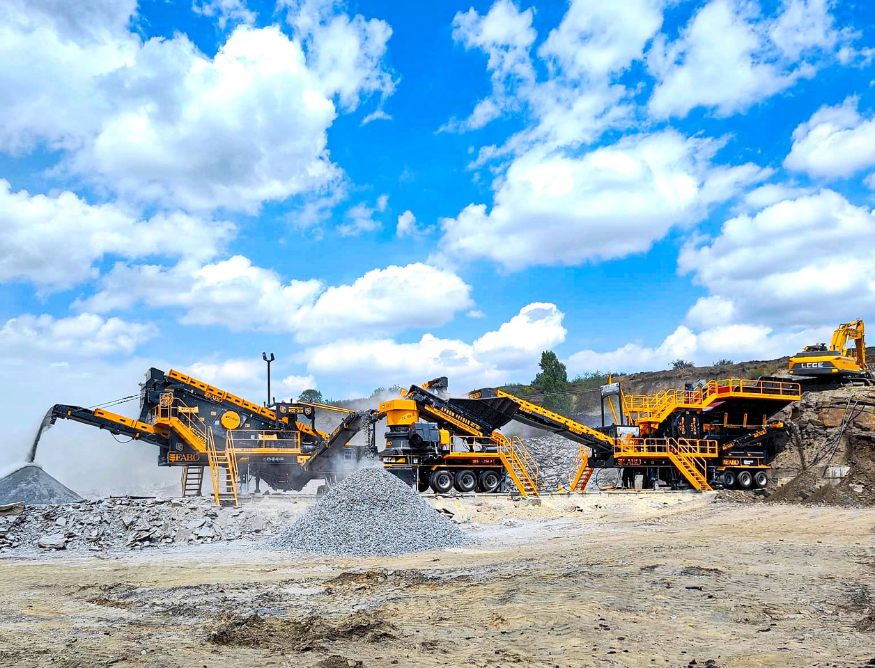 FABO Mobile jaw crusher - Jaw crusher: picture 3 FABO Mobile jaw crusher - Jaw crusher: picture 3