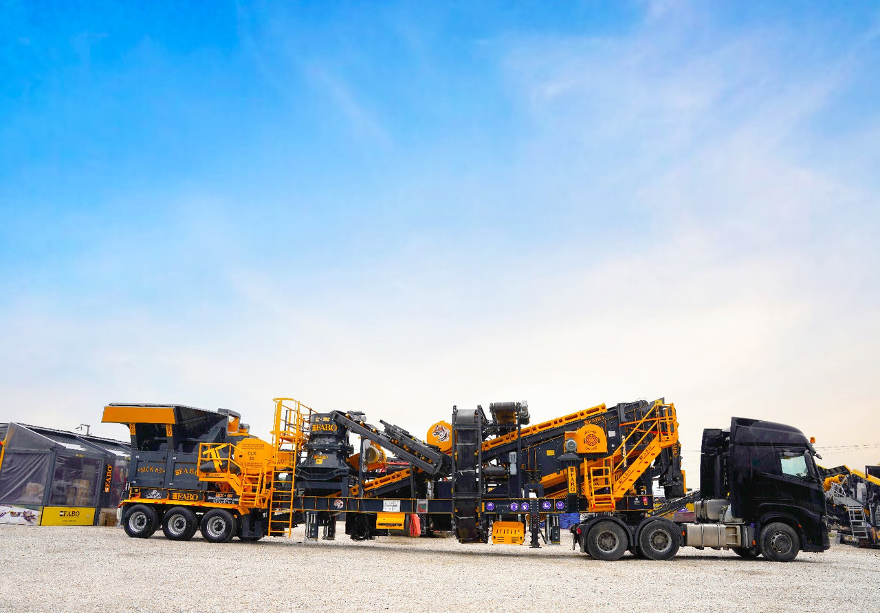 FABO Mobile jaw crusher - Jaw crusher: picture 2 FABO Mobile jaw crusher - Jaw crusher: picture 2