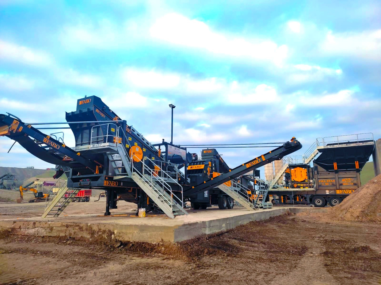 FABO Mobile jaw crusher - Jaw crusher: picture 4 FABO Mobile jaw crusher - Jaw crusher: picture 4
