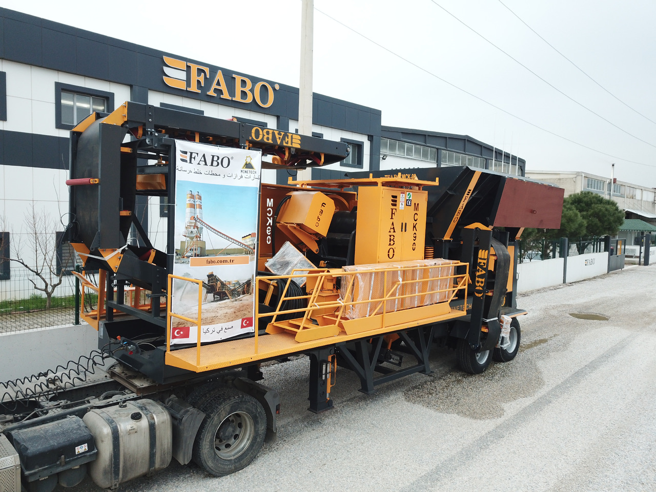 FABO Mobile jaw crusher - Jaw crusher: picture 4 FABO Mobile jaw crusher - Jaw crusher: picture 4