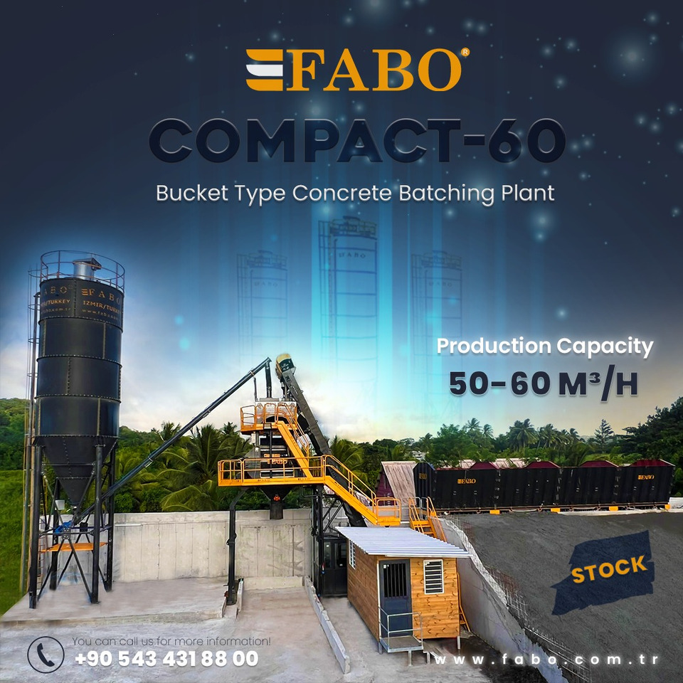 FABO compact concrete plant - Concrete plant: picture 2 FABO compact concrete plant - Concrete plant: picture 2
