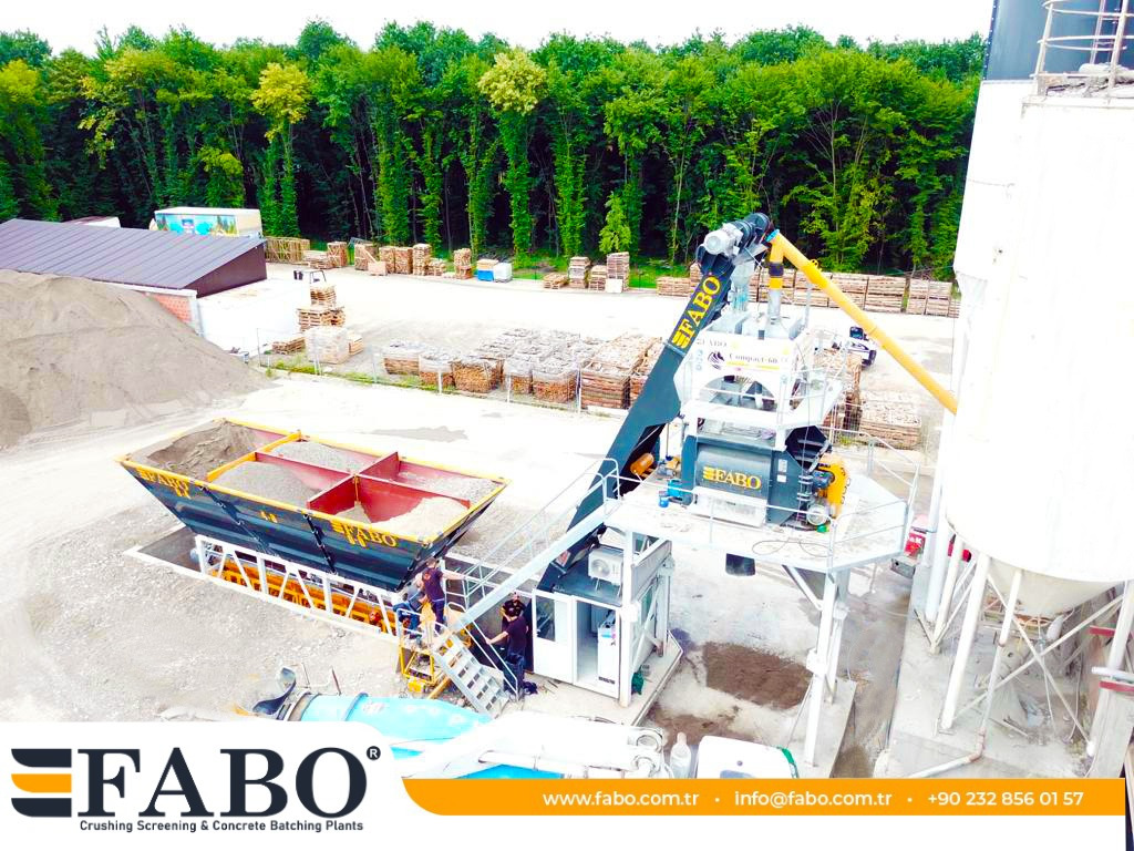FABO compact concrete plant - Concrete plant: picture 4 FABO compact concrete plant - Concrete plant: picture 4