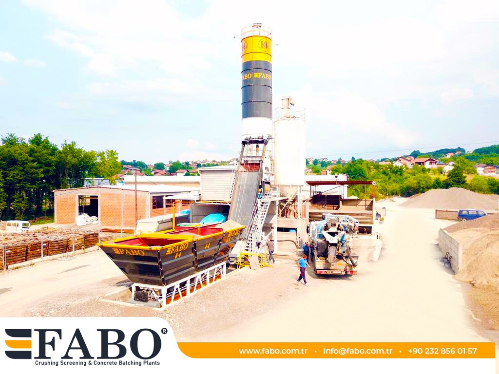 FABO compact concrete plant - Concrete plant: picture 3 FABO compact concrete plant - Concrete plant: picture 3