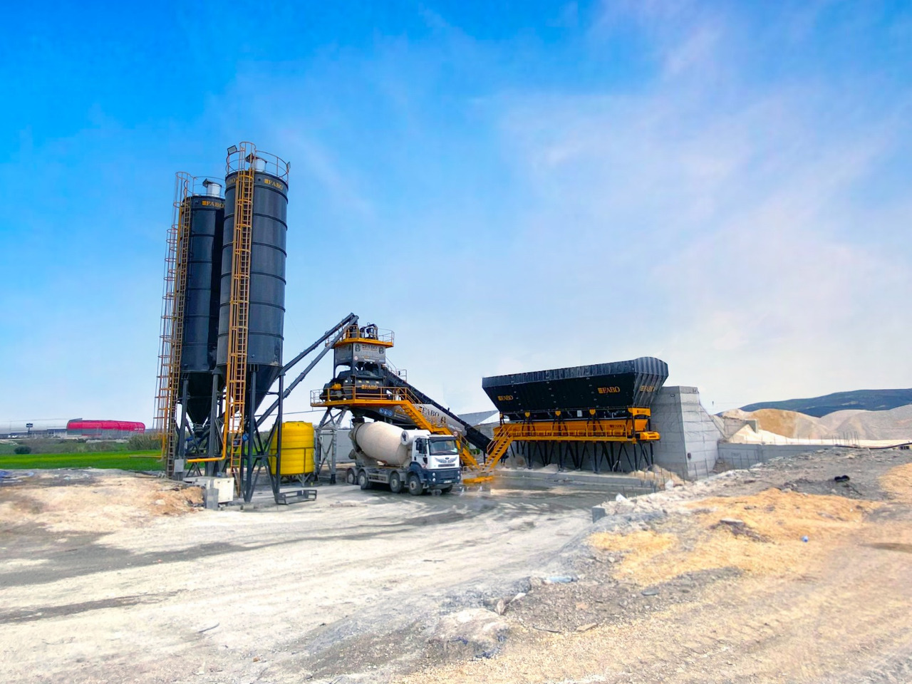 FABO compact concrete plant - Concrete plant: picture 4 FABO compact concrete plant - Concrete plant: picture 4