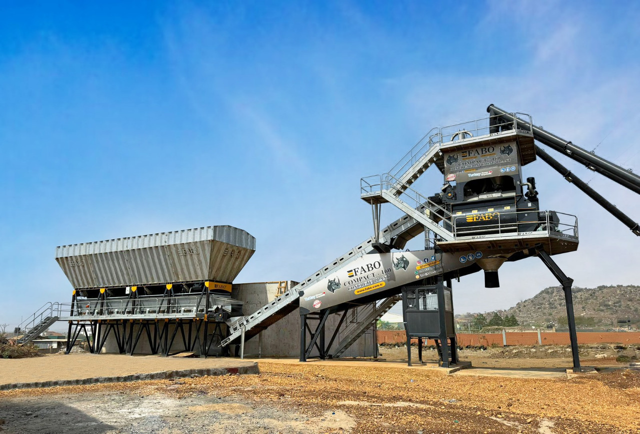 FABO compact concrete plant - Concrete plant: picture 5 FABO compact concrete plant - Concrete plant: picture 5