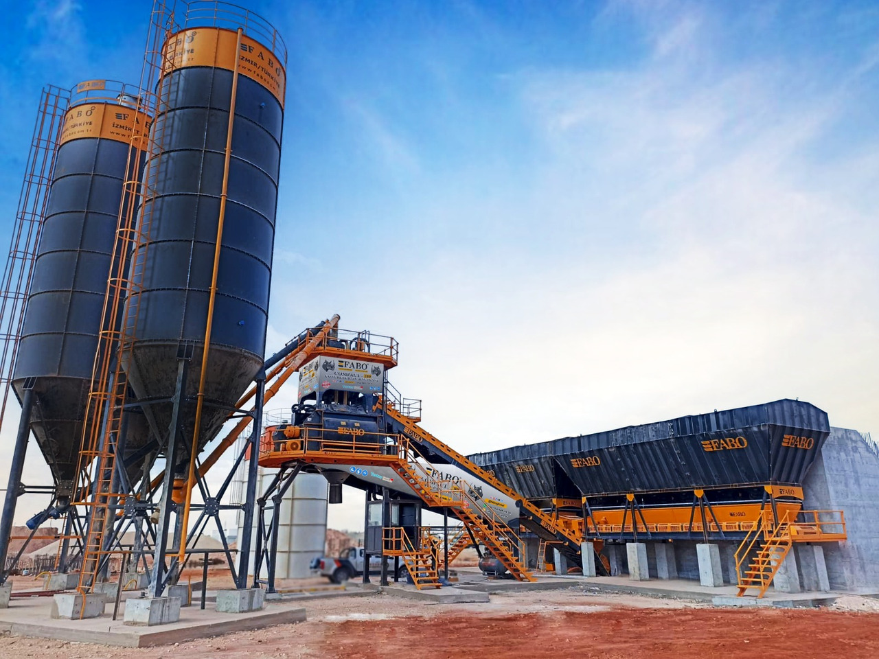 FABO compact concrete plant - Concrete plant: picture 1 FABO compact concrete plant - Concrete plant: picture 1