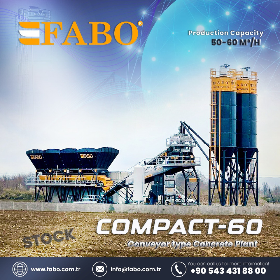 FABO compact concrete plant - Concrete plant: picture 1 FABO compact concrete plant - Concrete plant: picture 1