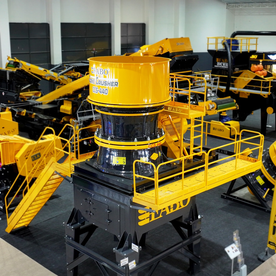 FABO cone crusher - Cone crusher: picture 1 FABO cone crusher - Cone crusher: picture 1
