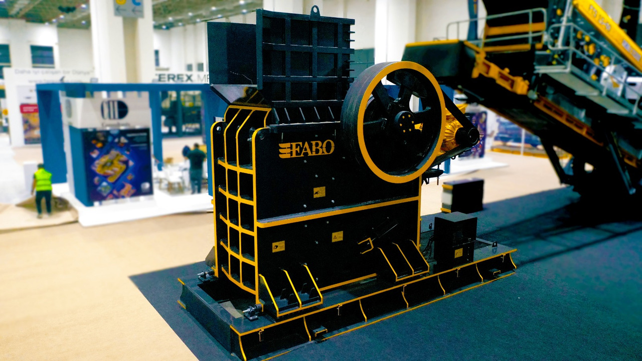 FABO jaw crusher - Jaw crusher: picture 1 FABO jaw crusher - Jaw crusher: picture 1