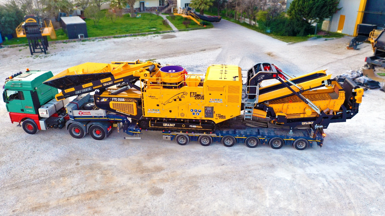 FABO mobile cone crusher - Cone crusher: picture 3 FABO mobile cone crusher - Cone crusher: picture 3