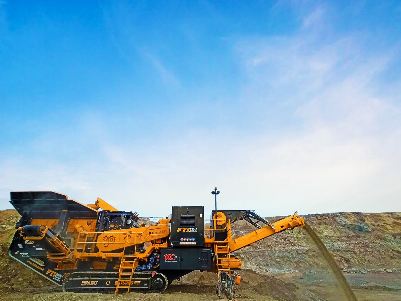 FABO mobile impact crusher - Impact crusher: picture 4 FABO mobile impact crusher - Impact crusher: picture 4