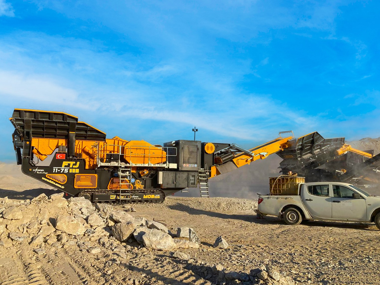 FABO mobile jaw crusher - Jaw crusher: picture 3 FABO mobile jaw crusher - Jaw crusher: picture 3