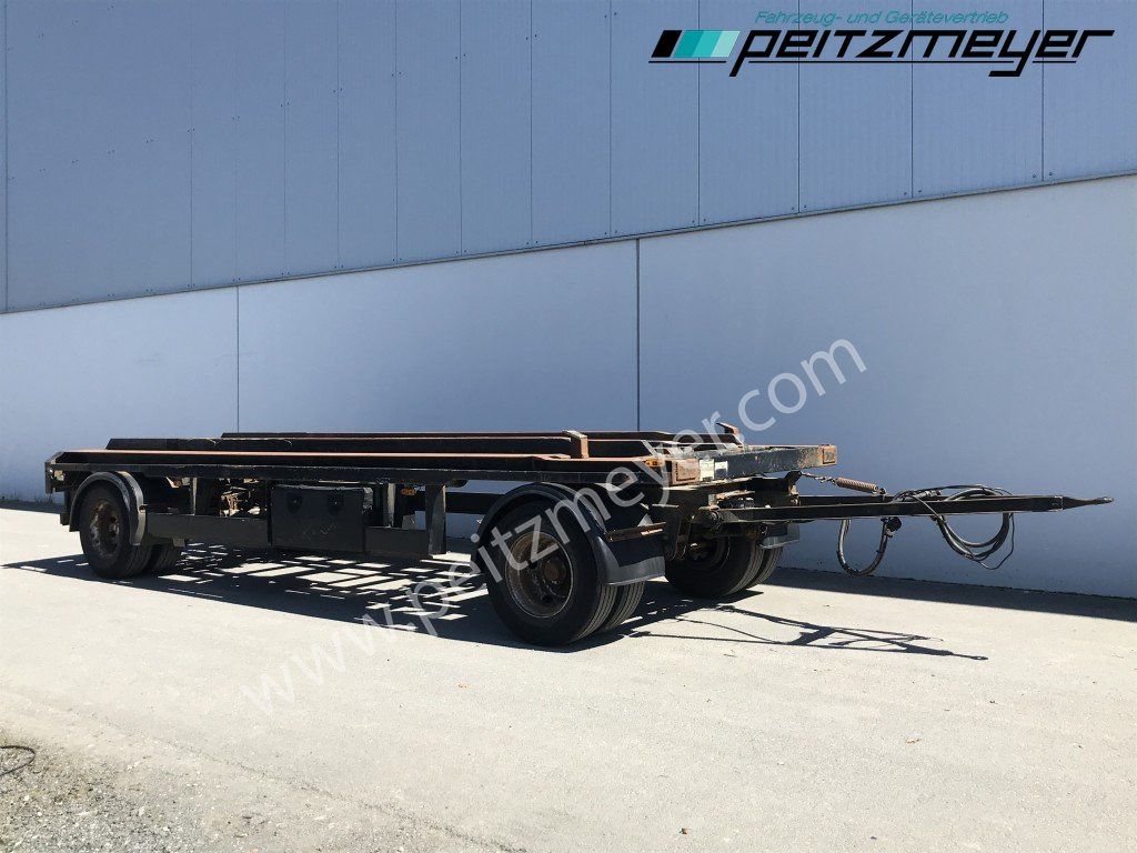 EGGERS ABROLLANHÄNGER 2 Achs blatt HWT18Z3/1S TÜV 4/2026 - Roll-off/ Skip trailer: picture 3 EGGERS ABROLLANHÄNGER 2 Achs blatt HWT18Z3/1S TÜV 4/2026 - Roll-off/ Skip trailer: picture 3