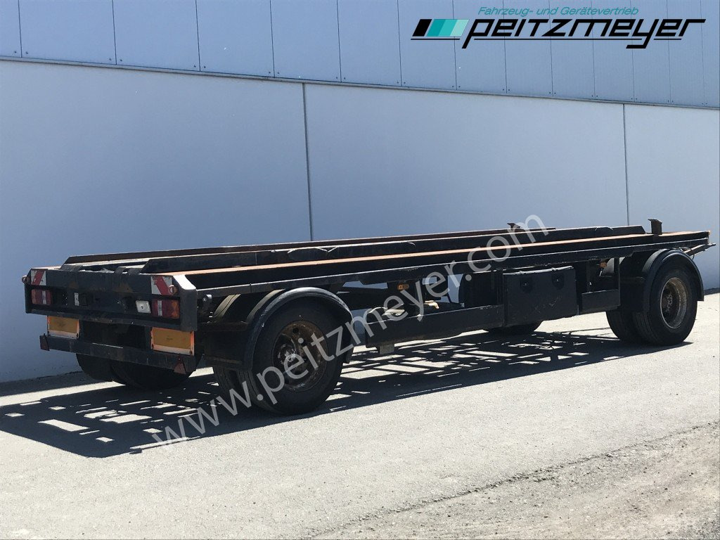 EGGERS ABROLLANHÄNGER 2 Achs blatt HWT18Z3/1S TÜV 4/2026 - Roll-off/ Skip trailer: picture 1 EGGERS ABROLLANHÄNGER 2 Achs blatt HWT18Z3/1S TÜV 4/2026 - Roll-off/ Skip trailer: picture 1