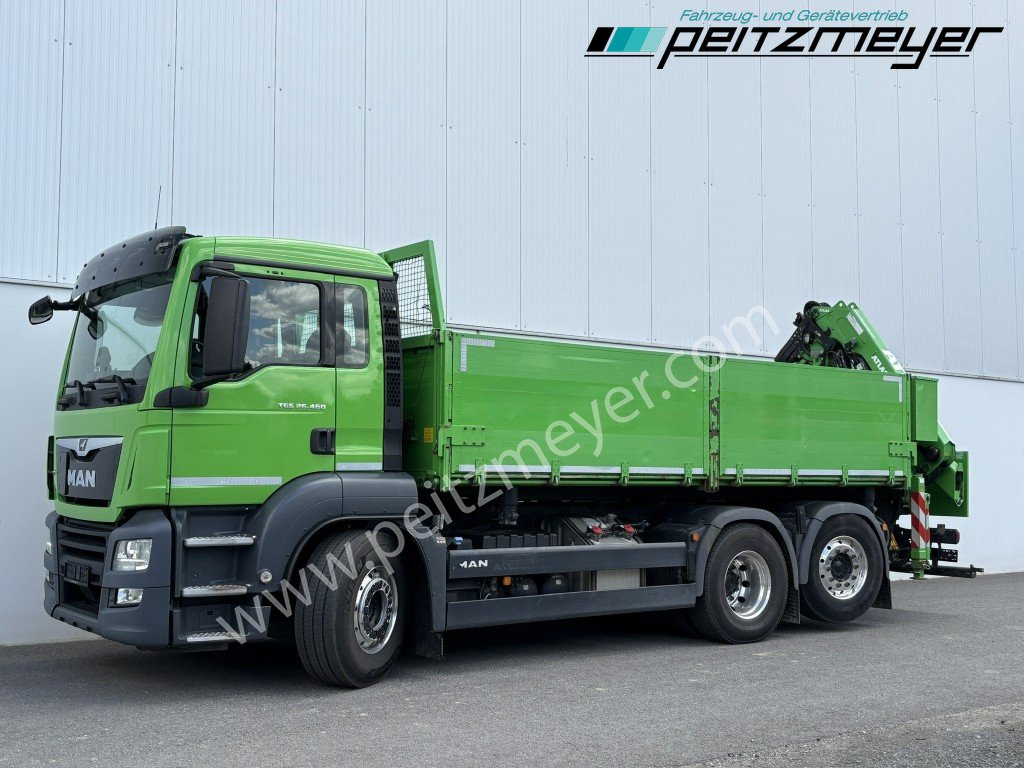 MAN TGS 26.460 FL 6x2 Kipper+Kran+Funk Lenkachse, 2-Seitenkipper, Atlas 172.3 - Tipper: picture 3 MAN TGS 26.460 FL 6x2 Kipper+Kran+Funk Lenkachse, 2-Seitenkipper, Atlas 172.3 - Tipper: picture 3