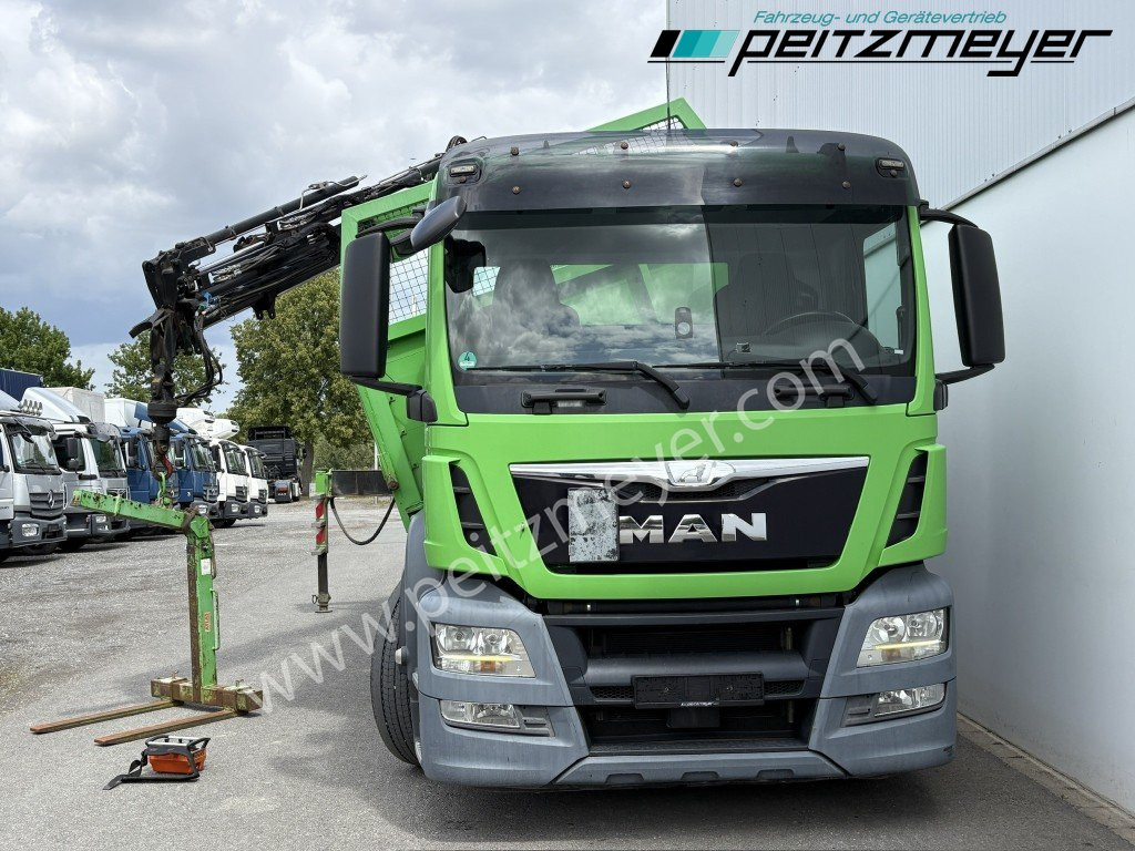 MAN TGS 26.460 FL 6x2 Kipper+Kran+Funk Lenkachse, 2-Seitenkipper, Atlas 172.3 - Tipper, Crane truck: picture 5 MAN TGS 26.460 FL 6x2 Kipper+Kran+Funk Lenkachse, 2-Seitenkipper, Atlas 172.3 - Tipper, Crane truck: picture 5