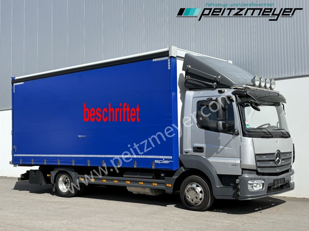 MERCEDES-BENZ Atego 821 L Pritsche ohne LBW - Curtainsider truck: picture 2 MERCEDES-BENZ Atego 821 L Pritsche ohne LBW - Curtainsider truck: picture 2