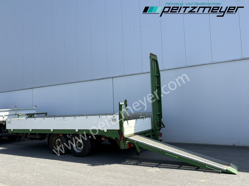 Müller-Mittetal Tandem Tieflader 11 T. Tieflader mit Rampen ETUE-TA - Low loader trailer: picture 2 Müller-Mittetal Tandem Tieflader 11 T. Tieflader mit Rampen ETUE-TA - Low loader trailer: picture 2