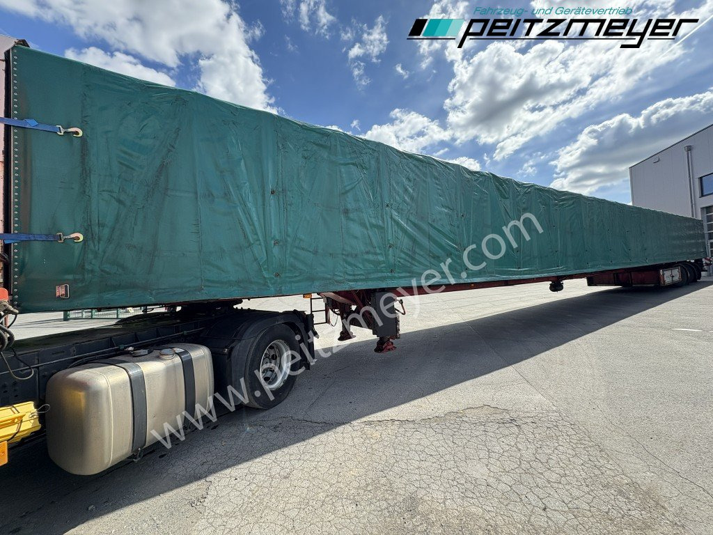 NOOTEBOOM ( NL ) OVB-48-03V hydr. gelenkt Tele, 26,35 m unter Plane, Fernsteuerung, - Curtainsider semi-trailer: picture 3 NOOTEBOOM ( NL ) OVB-48-03V hydr. gelenkt Tele, 26,35 m unter Plane, Fernsteuerung, - Curtainsider semi-trailer: picture 3