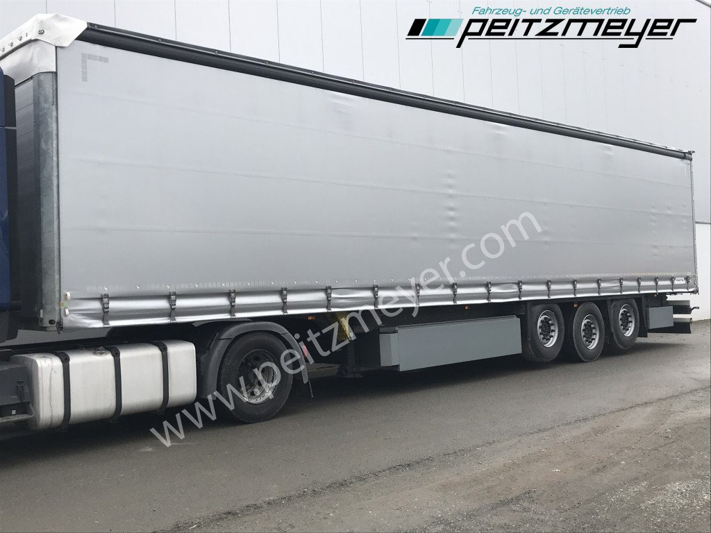 SCHMITZ SCS verzinkt, Edscha, 2 x Liftachse, Palettenk. - Curtainsider semi-trailer: picture 3 SCHMITZ SCS verzinkt, Edscha, 2 x Liftachse, Palettenk. - Curtainsider semi-trailer: picture 3