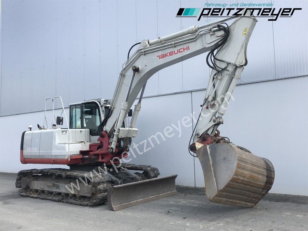 TAKEUCHI MINIBAGGER TB 1140 Schaufel 1,60, Schaufel 1,20, Schaufel 0,40 - Mini excavator: picture 2 TAKEUCHI MINIBAGGER TB 1140 Schaufel 1,60, Schaufel 1,20, Schaufel 0,40 - Mini excavator: picture 2