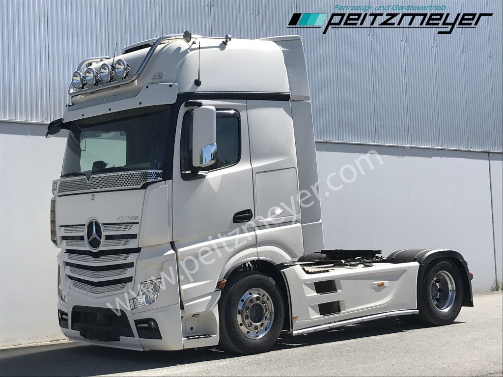 MERCEDES-BENZ Actros 1858 LLS, Klima, Leder, Retarder, original 289 tkm - Tractor unit: picture 1 MERCEDES-BENZ Actros 1858 LLS, Klima, Leder, Retarder, original 289 tkm - Tractor unit: picture 1