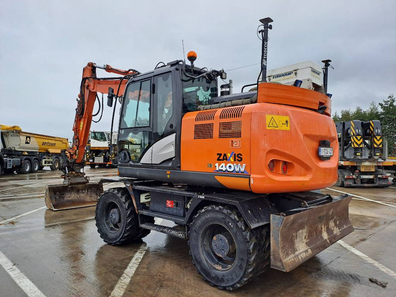 Hitachi ZX140WTB-6 (Topcon GPS+Engcon Rototilt) - Wheel excavator: picture 2 Hitachi ZX140WTB-6 (Topcon GPS+Engcon Rototilt) - Wheel excavator: picture 2