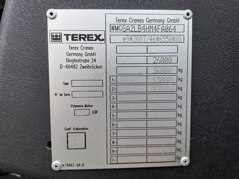 Terex Demag AC 40-2 L (2 Units available) - All terrain crane: picture 4 Terex Demag AC 40-2 L (2 Units available) - All terrain crane: picture 4