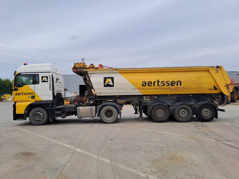 MAN TGX 18.460 + 2013 STAS 3 axle tipper trailer - Tractor unit: picture 2 MAN TGX 18.460 + 2013 STAS 3 axle tipper trailer - Tractor unit: picture 2