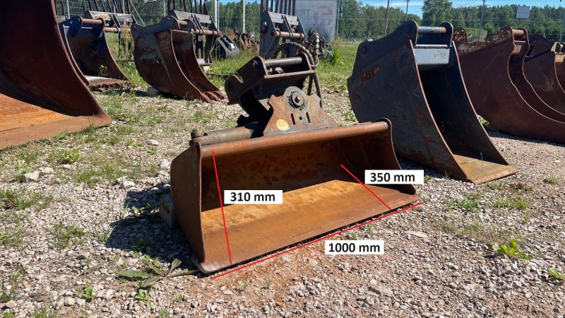 S30 1000mm - Excavator bucket for Excavator: picture 1 S30 1000mm - Excavator bucket for Excavator: picture 1