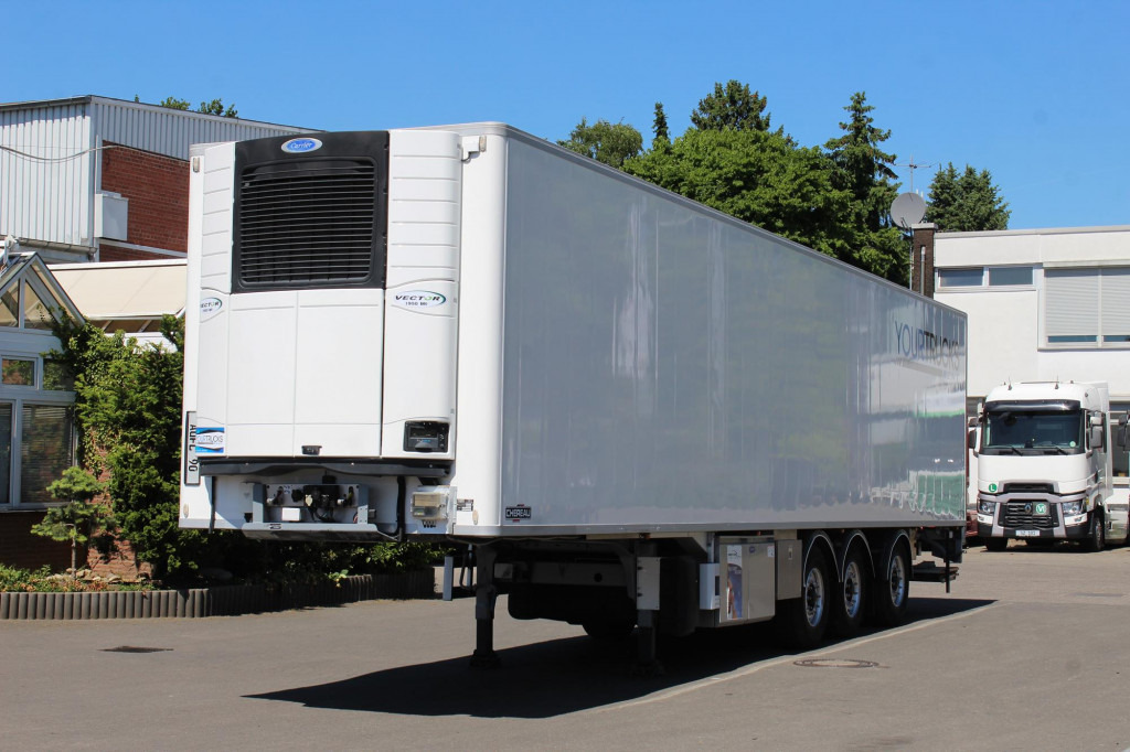 Chereau CV 1950Mt. Bi-Multi-Temp. TW LBW Lenkachse - Refrigerator semi-trailer: picture 1 Chereau CV 1950Mt. Bi-Multi-Temp. TW LBW Lenkachse - Refrigerator semi-trailer: picture 1