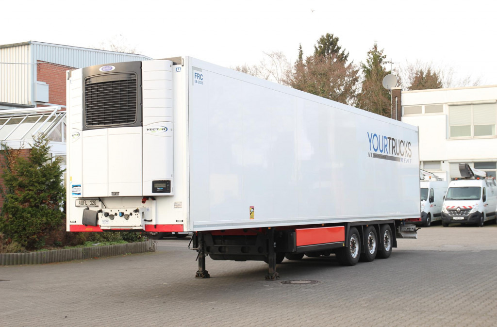 Krone CV 1550 Doppelstock Strom Aluboden - Refrigerator semi-trailer: picture 1 Krone CV 1550 Doppelstock Strom Aluboden - Refrigerator semi-trailer: picture 1