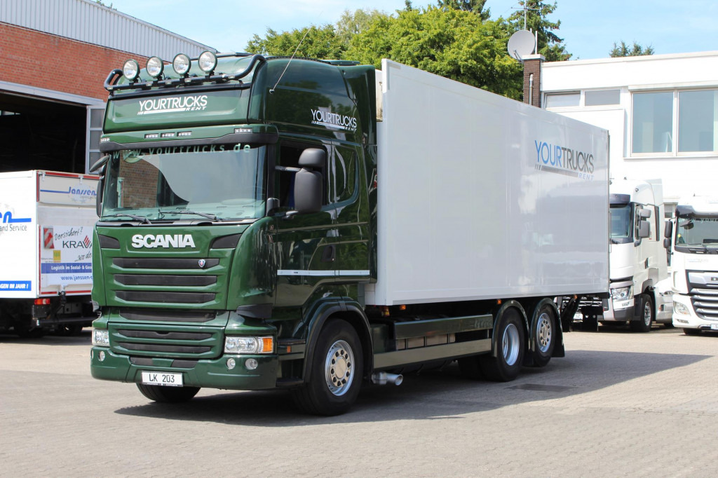 Scania R 450 E6 Topline CS Silent Strom LBW Lenkachse - Refrigerator truck: picture 1 Scania R 450 E6 Topline CS Silent Strom LBW Lenkachse - Refrigerator truck: picture 1