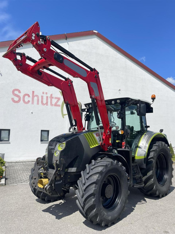 CLAAS Arion 530 CIS mit Frontlader, FKH und FZW - Farm tractor: picture 1 CLAAS Arion 530 CIS mit Frontlader, FKH und FZW - Farm tractor: picture 1