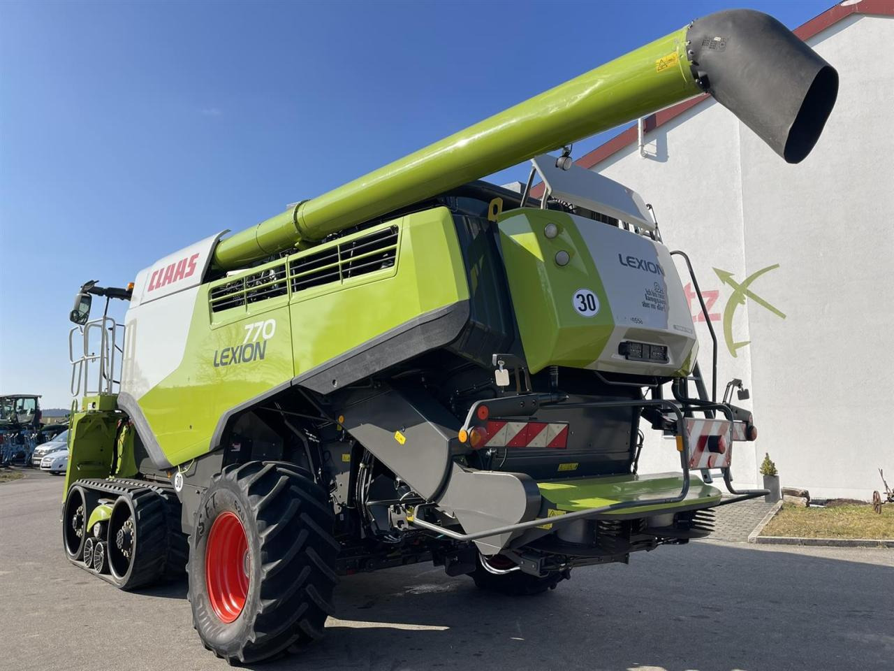 CLAAS Lexion 770 TerraTrac Modell C76 mit CEMOS AUTOMATIC und NEUEN Reifen - Combine harvester: picture 4 CLAAS Lexion 770 TerraTrac Modell C76 mit CEMOS AUTOMATIC und NEUEN Reifen - Combine harvester: picture 4