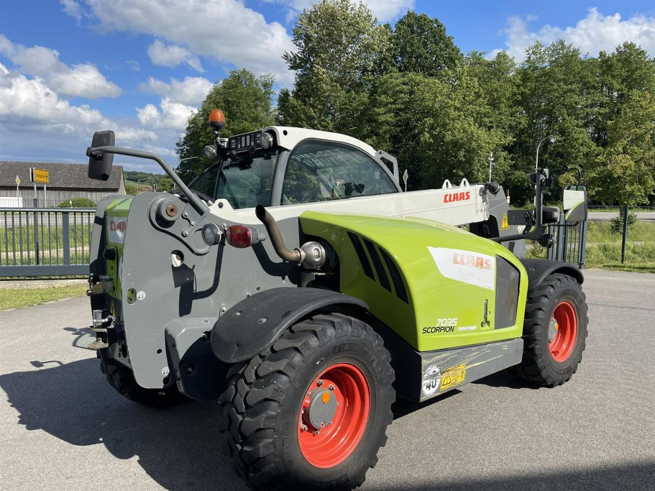 CLAAS Scorpion 7035 Claas Teleskoplader, 40 kmh - Telescopic handler: picture 5 CLAAS Scorpion 7035 Claas Teleskoplader, 40 kmh - Telescopic handler: picture 5